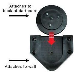 Harrows G5108 ~ DARTBOARD REAR BRACKET New zealand nz vaughan